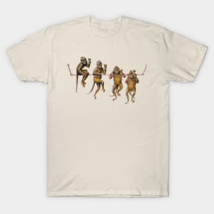 19th C. Drinking Monkeys T-Shirt